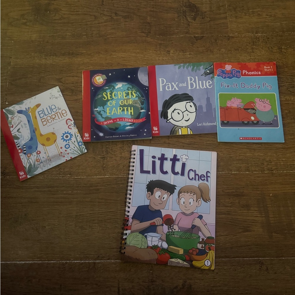 Children’s paperback books